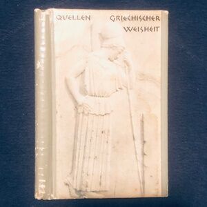 1963 Quellen Griechischer Weisheit mini hardcover